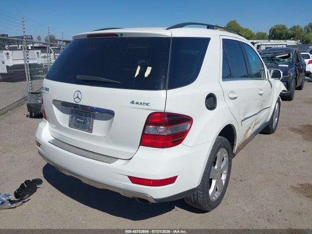 Aukcja sprzedaży 2010 Mercedes-benz Ml 350 4matic, vin: 4JGBB8GB6AA611697, numer aukcji: 45752606