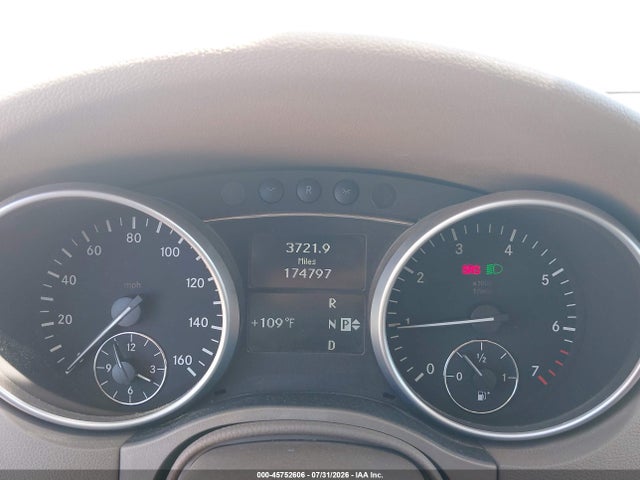 Aukcja sprzedaży 2010 Mercedes-benz Ml 350 4matic, vin: 4JGBB8GB6AA611697, numer aukcji: 45752606