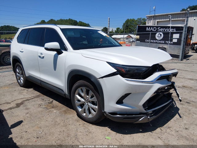 Auction sale of the 2025 Toyota Grand Highlander Limited, vin: 5TDAAAB54SS098661, lot number: 45752639