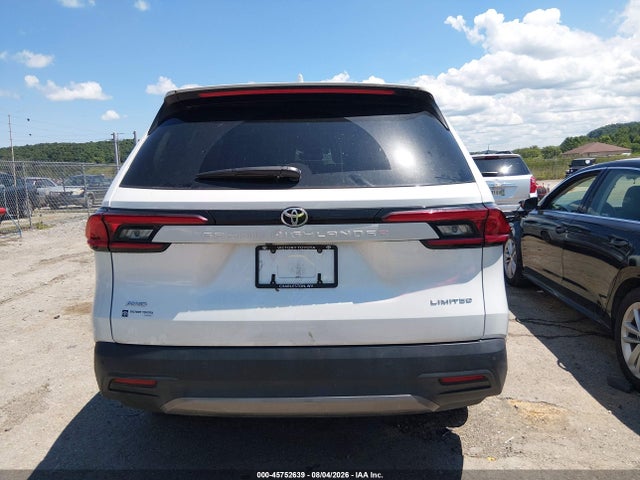 Продажа на аукционе авто 2025 Toyota Grand Highlander Limited, vin: 5TDAAAB54SS098661, номер лота: 45752639