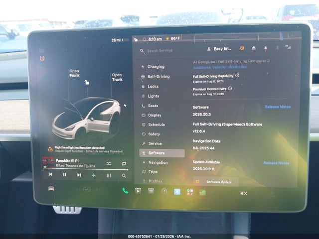 Продаж на аукціоні авто 2023 Tesla Model 3 Performance Dual Motor All-wheel Drive, vin: 5YJ3E1EC8PF500488, номер лоту: 45752641