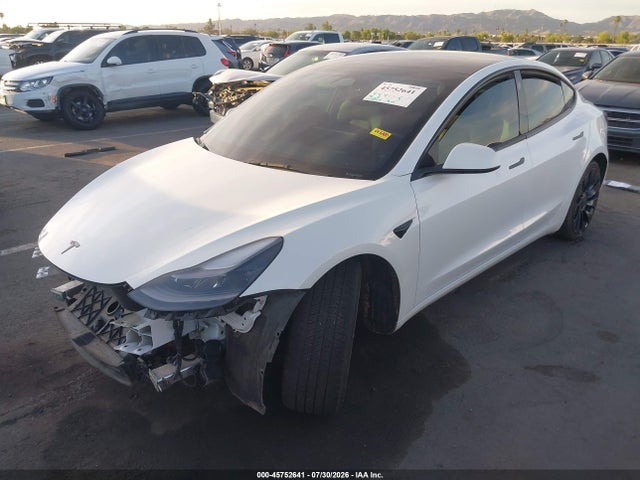 Продаж на аукціоні авто 2023 Tesla Model 3 Performance Dual Motor All-wheel Drive, vin: 5YJ3E1EC8PF500488, номер лоту: 45752641