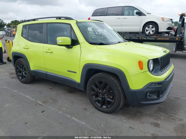 45752643 :رقم المزاد ، ZACCJABB7HPF70758 vin ، 2017 Jeep Renegade Altitude مزاد بيع