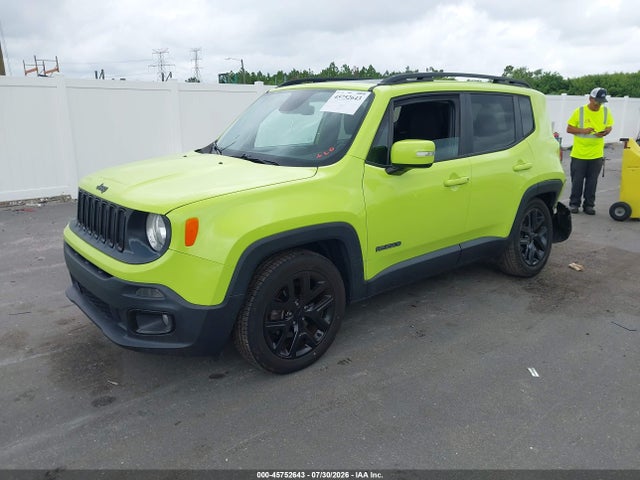 45752643 :رقم المزاد ، ZACCJABB7HPF70758 vin ، 2017 Jeep Renegade Altitude مزاد بيع