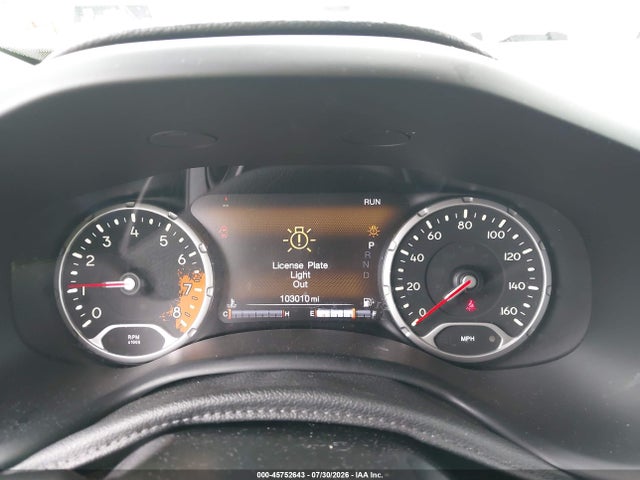 45752643 :رقم المزاد ، ZACCJABB7HPF70758 vin ، 2017 Jeep Renegade Altitude مزاد بيع