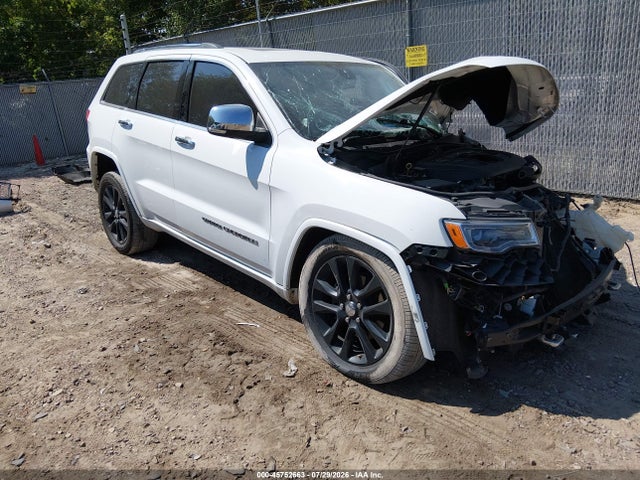 Aukcja sprzedaży 2018 Jeep Grand Cherokee Overland 4x4, vin: 1C4RJFCG3JC341876, numer aukcji: 45752663