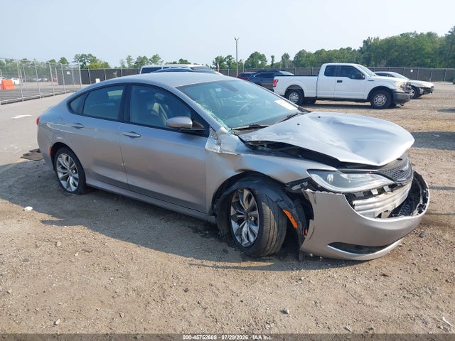 2015 Chrysler 200 S მანქანა იყიდება აუქციონზე, vin: 1C3CCCBB4FN629376, აუქციონის ნომერი: 45752688