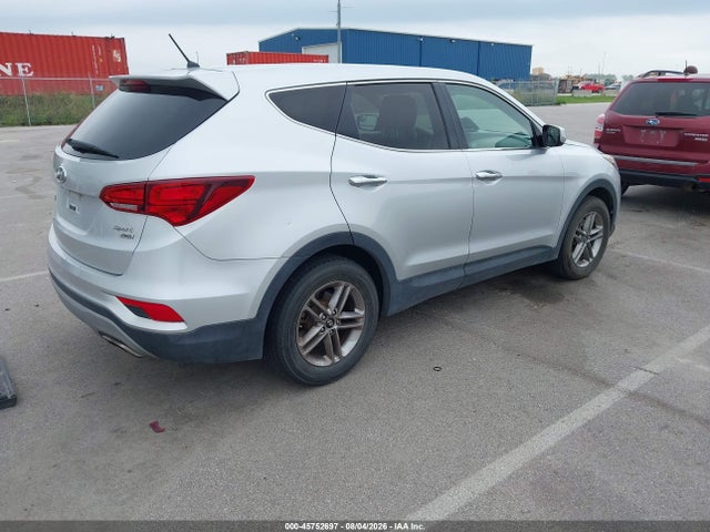 45752697 :رقم المزاد ، 5XYZTDLB2JG560441 vin ، 2018 Hyundai Santa Fe Sport 2.4l مزاد بيع
