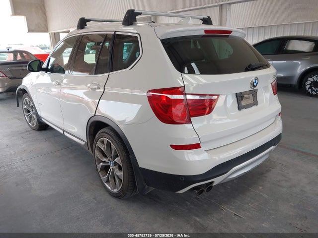 2017 Bmw X3 Xdrive28i მანქანა იყიდება აუქციონზე, vin: 5UXWX9C33H0W73200, აუქციონის ნომერი: 45752739