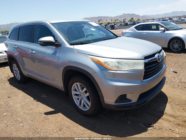 Toyota Highlander Le V6 2014 5TDBKRFH9ES045172 головне зображення