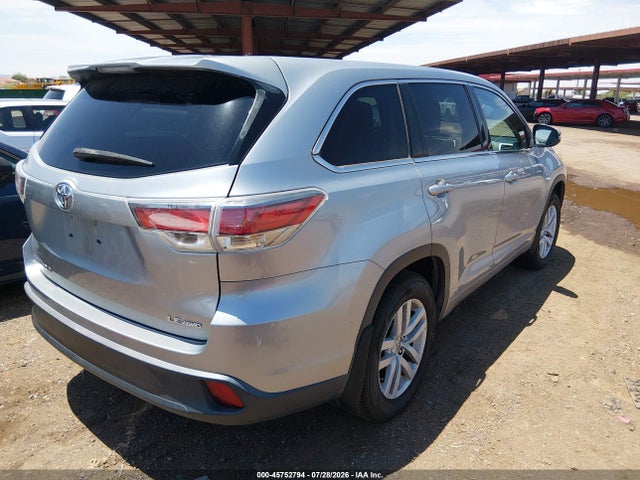 Toyota Highlander Le V6 2014 5TDBKRFH9ES045172 Image 4