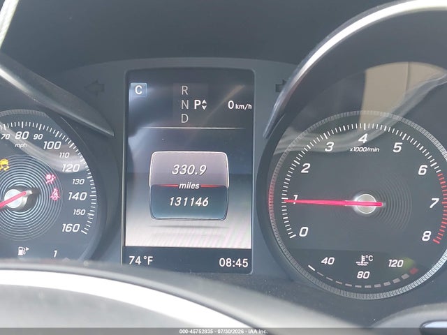 2016 Mercedes-benz C 300 4matic მანქანა იყიდება აუქციონზე, vin: 55SWF4KB4GU101826, აუქციონის ნომერი: 45752835