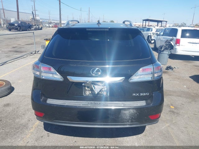 Продажа на аукционе авто 2012 Lexus Rx 350, vin: 2T2BK1BA0CC136827, номер лота: 45752838