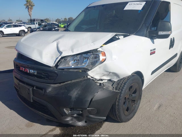 45752856 :رقم المزاد ، ZFBHRFAB4K6M38731 vin ، 2019 Ram Promaster City Tradesman مزاد بيع