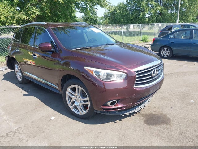 2013 Infiniti Jx35 მანქანა იყიდება აუქციონზე, vin: 5N1AL0MM1DC302079, აუქციონის ნომერი: 45752886