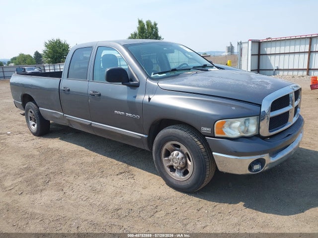 45752889 :رقم المزاد ، 3D7KA28D03G835353 vin ، 2003 Dodge Ram 2500 Slt/laramie/st مزاد بيع