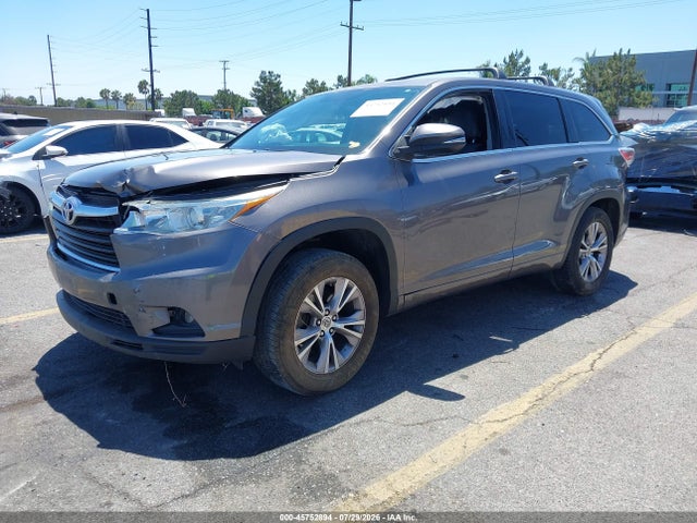 Toyota Highlander Le Plus V6 2015 5TDZKRFH5FS050207 Image 2