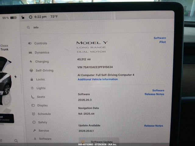 Tesla Model Y 2023 7SAYGAEE2PF915634 Image 19