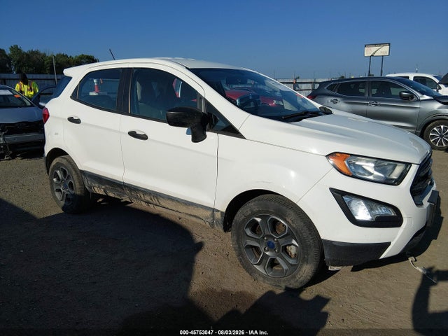 45753047 :رقم المزاد ، MAJ3P1RE6JC192804 vin ، 2018 Ford Ecosport S مزاد بيع