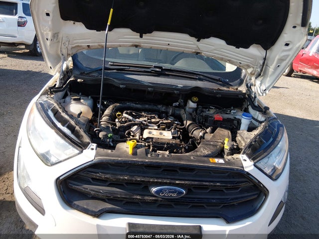45753047 :رقم المزاد ، MAJ3P1RE6JC192804 vin ، 2018 Ford Ecosport S مزاد بيع