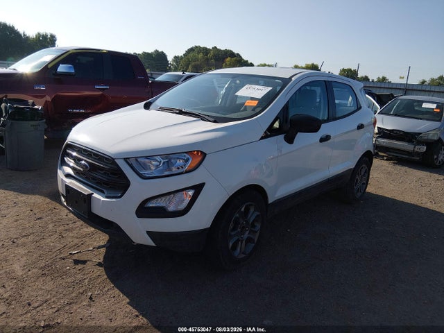 45753047 :رقم المزاد ، MAJ3P1RE6JC192804 vin ، 2018 Ford Ecosport S مزاد بيع