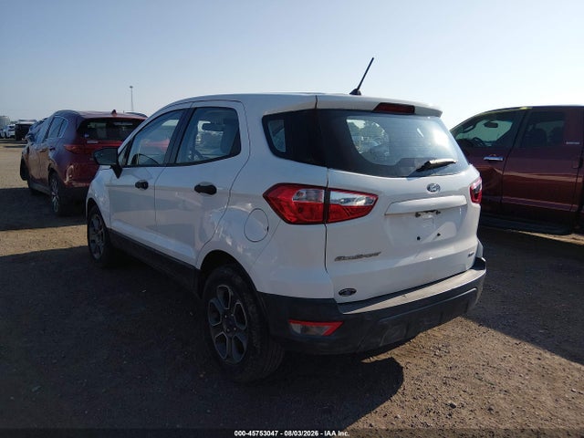 45753047 :رقم المزاد ، MAJ3P1RE6JC192804 vin ، 2018 Ford Ecosport S مزاد بيع