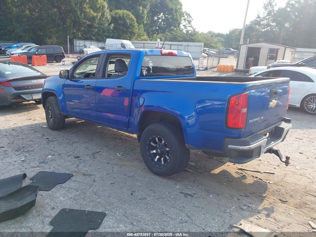 2019 Chevrolet Colorado Wt მანქანა იყიდება აუქციონზე, vin: 1GCGSBEN7K1133831, აუქციონის ნომერი: 45753057