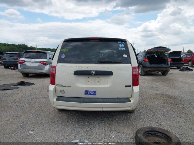 45753112 :رقم المزاد ، 1D8HN44HX8B100748 vin ، 2008 Dodge Grand Caravan Se مزاد بيع