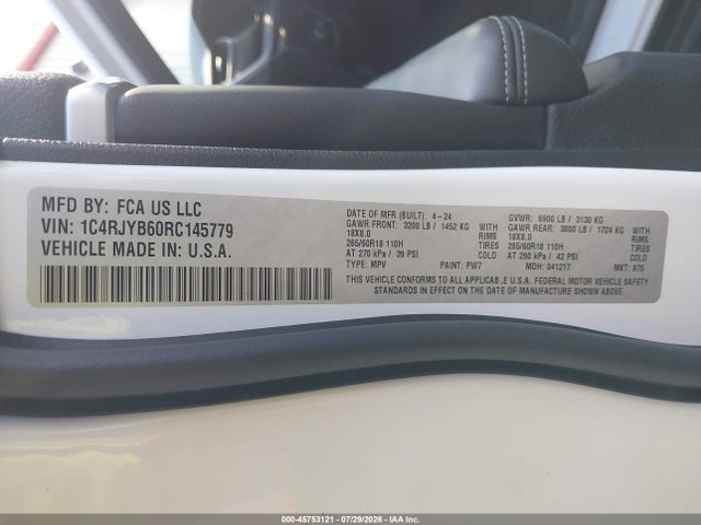 Jeep Grand Cherokee 4xe 2024 1C4RJYB60RC145779 Image 9