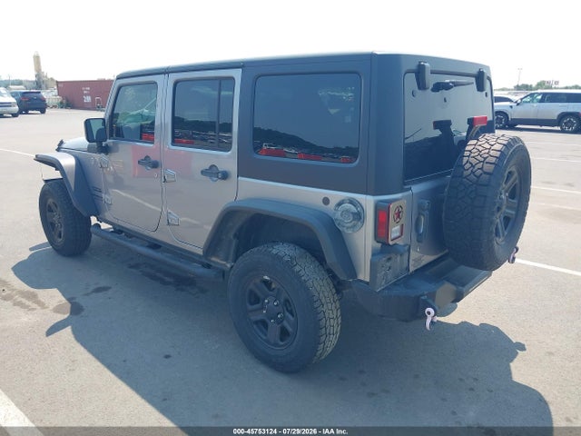 2017 Jeep Wrangler Unlimited Sport 4x4 მანქანა იყიდება აუქციონზე, vin: 1C4BJWDG8HL553375, აუქციონის ნომერი: 45753124