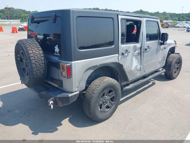 2017 Jeep Wrangler Unlimited Sport 4x4 მანქანა იყიდება აუქციონზე, vin: 1C4BJWDG8HL553375, აუქციონის ნომერი: 45753124