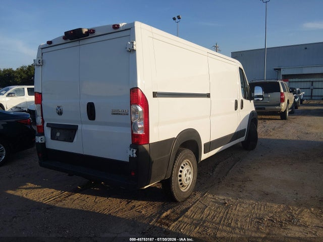 Auction sale of the 2025 Ram Promaster 2500, vin: 3C6LRVVG6SE512451, lot number: 45753187