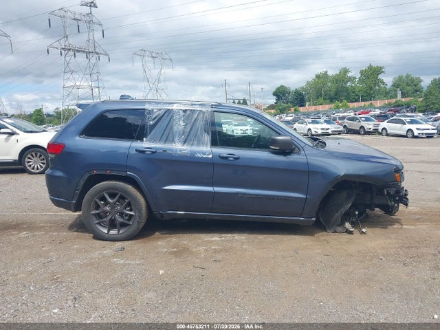 45753211 :رقم المزاد ، 1C4RJFBG5MC612359 vin ، 2021 Jeep Grand Cherokee 80th Anniversary 4x4 مزاد بيع