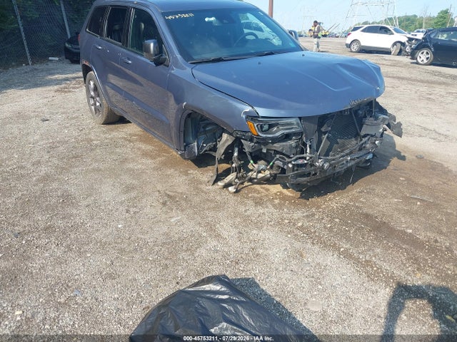 45753211 :رقم المزاد ، 1C4RJFBG5MC612359 vin ، 2021 Jeep Grand Cherokee 80th Anniversary 4x4 مزاد بيع