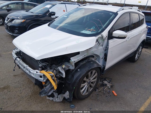 45753223 :رقم المزاد ، 1FMCU9J97HUA32222 vin ، 2017 Ford Escape Titanium مزاد بيع