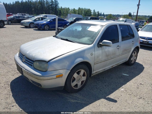 2000 Volkswagen Golf Gls მანქანა იყიდება აუქციონზე, vin: WVWGA21J0YW515832, აუქციონის ნომერი: 45753249