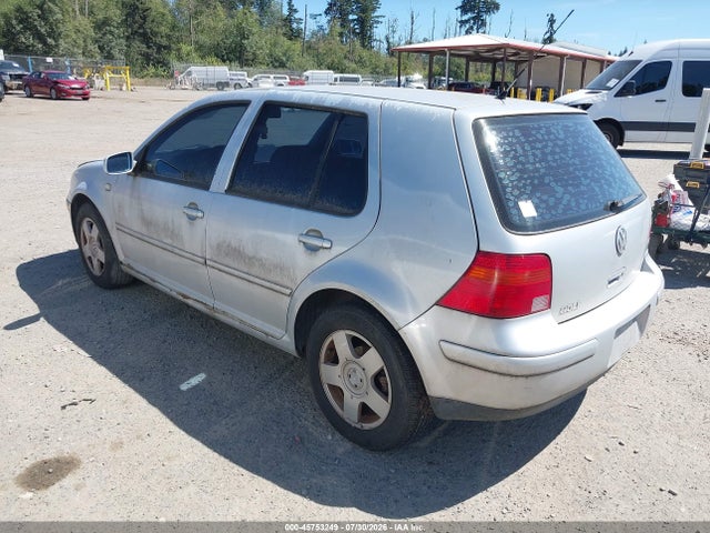 2000 Volkswagen Golf Gls მანქანა იყიდება აუქციონზე, vin: WVWGA21J0YW515832, აუქციონის ნომერი: 45753249