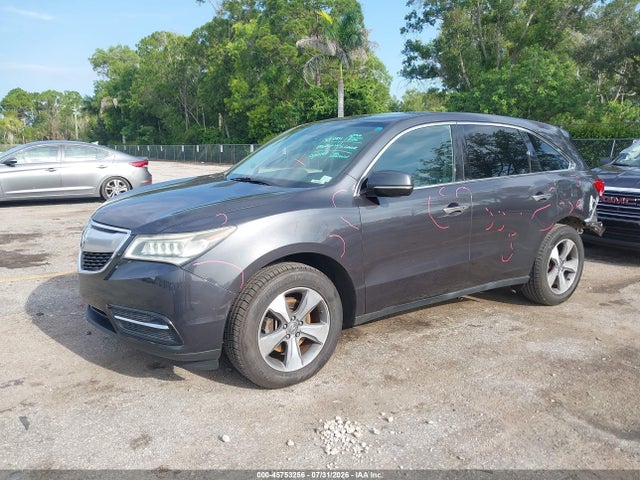 2016 Acura Mdx Acurawatch Plus Package მანქანა იყიდება აუქციონზე, vin: 5FRYD3H26GB018009, აუქციონის ნომერი: 45753256