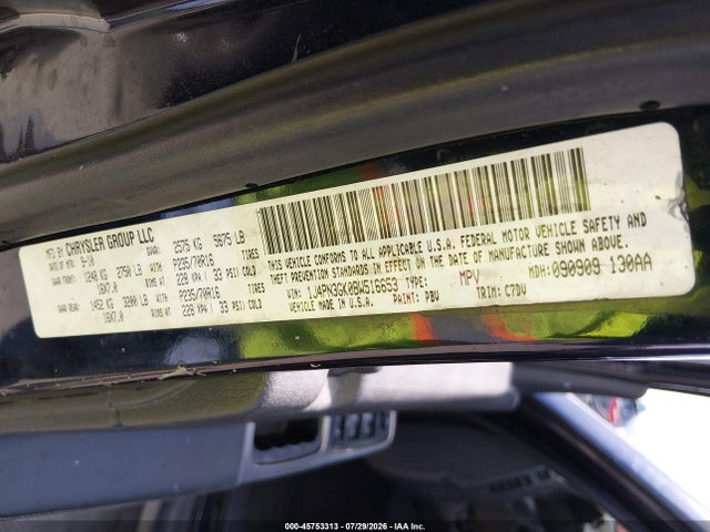 Продаж на аукціоні авто 2011 Jeep Liberty Renegade, vin: 1J4PN3GK0BW516653, номер лоту: 45753313
