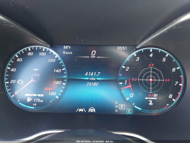 W1N0G6EBXMF885909 Mercedes-Benz Amg Glc 43 4matic