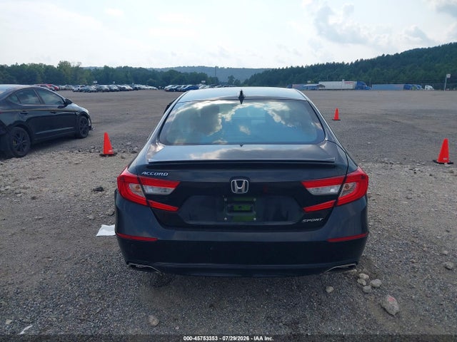2018 Honda Accord Sport მანქანა იყიდება აუქციონზე, vin: 1HGCV1F34JA256368, აუქციონის ნომერი: 45753353
