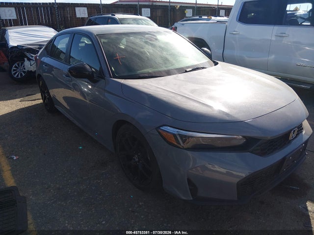 2025 Honda Civic Sport მანქანა იყიდება აუქციონზე, vin: 2HGFE2F53SH534328, აუქციონის ნომერი: 45753381