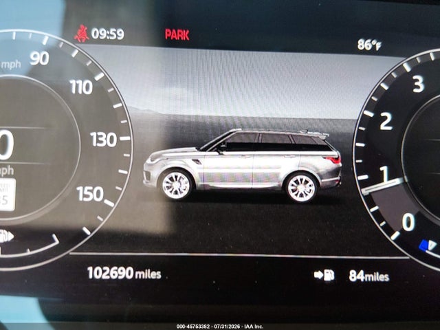 45753382 :رقم المزاد ، SALWR2RU8KA863040 vin ، 2019 Land Rover Range Rover Sport Hse Mhev مزاد بيع
