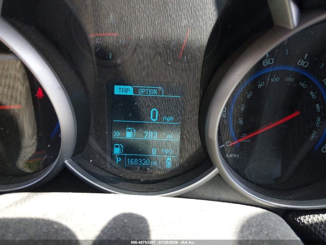 45753387 :رقم المزاد ، 1G1PE5SB9G7117601 vin ، 2016 Chevrolet Cruze Limited 1lt Auto مزاد بيع