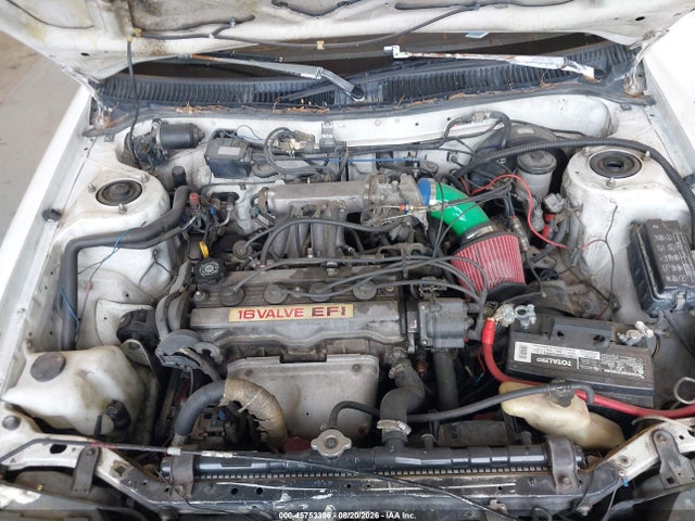 1990 Toyota Corolla მანქანა იყიდება აუქციონზე, vin: JT2AE91A8L3339473, აუქციონის ნომერი: 45753396