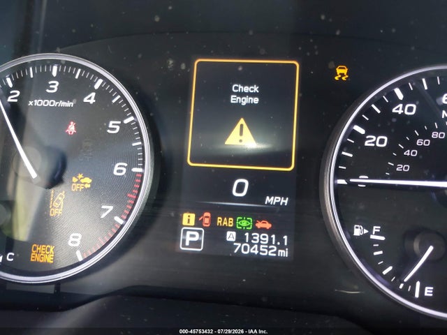 Aukcja sprzedaży 2020 Subaru Outback Limited, vin: 4S4BTANCXL3220107, numer aukcji: 45753432