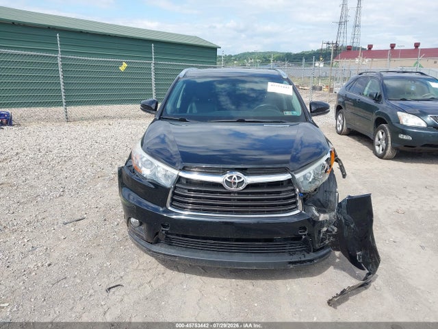Продажа на аукционе авто 2016 Toyota Highlander Xle V6, vin: 5TDJKRFH3GS504016, номер лота: 45753442