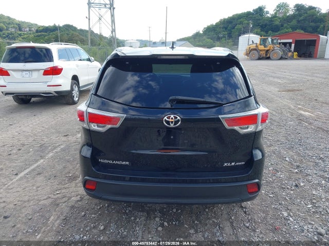 Продажа на аукционе авто 2016 Toyota Highlander Xle V6, vin: 5TDJKRFH3GS504016, номер лота: 45753442