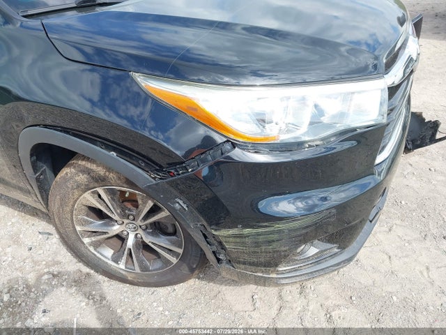 Продажа на аукционе авто 2016 Toyota Highlander Xle V6, vin: 5TDJKRFH3GS504016, номер лота: 45753442