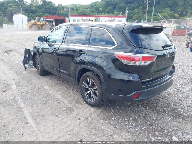 Продажа на аукционе авто 2016 Toyota Highlander Xle V6, vin: 5TDJKRFH3GS504016, номер лота: 45753442